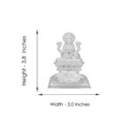 62 Grams Pooja Silver Thali