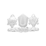 22 Gram Shankh Chakra Namah Silver Idol