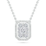 18kt Delicate Diamond Pendant