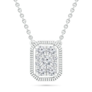 18kt Delicate Diamond Pendant