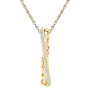 0.10 CaratDiamond Pendant