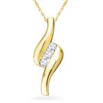 0.040 Carat Diamond Pendant