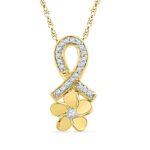 Flower Diamond Pendant