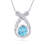 Altruistic Blue Diamond Pendant