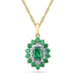 Hilarious Emerald Pendant