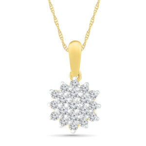 18kt Grace Diamond Pendant