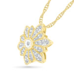 18kt Elegance Diamond Pendant