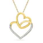 Day Special Heart In Heart Diamond Pendant