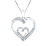 Loveknot Diamond Pendant
