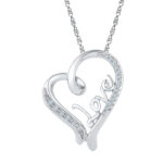 Aroha (Love) Diamond Pendent