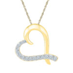 Heart Diamond Pendant