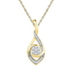 0.080 Carat Diamond Pendant