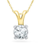 0.16 Carat Sweet Diamond Pendant