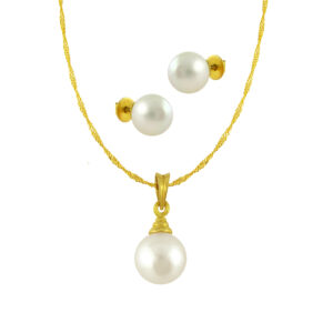 22k (916) Grandiose Gold Chain Set