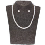 Button White Pearl Set