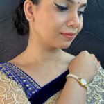 Designer Choker Pearl Watch