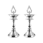 Sparkling Traditional Silver Diyas