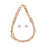 New Rolled Pearl Necklace