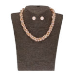 New Rolled Pearl Necklace