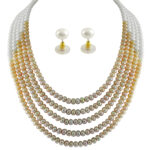 Colourful Pearl Necklace