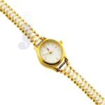Designer Choker Pearl Watch