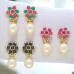 Colourful Combo Of 3Pair Earrings