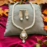 Dazzle Pearl Necklace Set