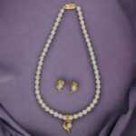 Abha Pearl Pendant Set