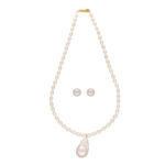 Zora 1 Line Pearl Necklaces