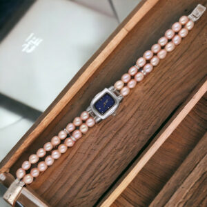 Baani 2 Lines Pearl Watch
