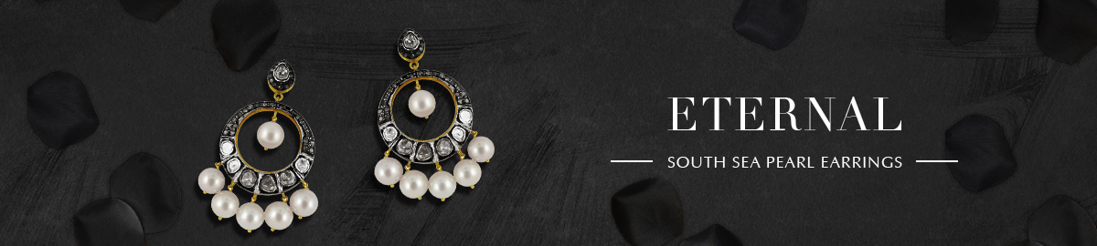 Gold Baalis With South Sea Pearls