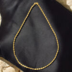 18KT Wafi Plain Gold Chain