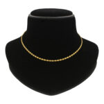 18KT Wafi Plain Gold Chain