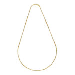 22KT Yara Plain Gold Chain