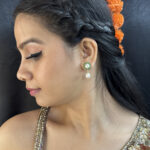 Emerald Combo of 6 Pair Earrings