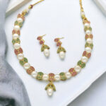 Regal Pearl Necklace Set