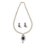 Charm Pearl Necklace Set