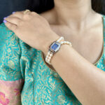 Baani 2 Lines Pearl Watch