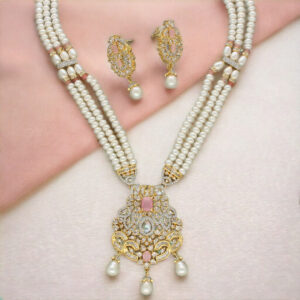 Vanya 3 Lines Rani Haar Necklace