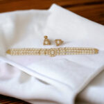 Mahika 3 Lines Pearl Choker Set