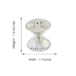 Designer Silver Diya