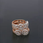 Floral Diamond Rings