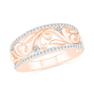 18kt Charm Diamond Ring