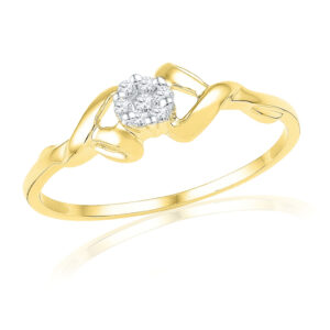 18kt Gold Adorable Diamond Finger Ring