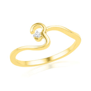 18kt Gold Noble Diamond Finger Ring