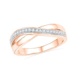 18kt Rose Gold Glorious Diamond Ring