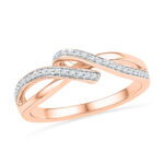 18kt Rose Gold Noble Diamond Ring