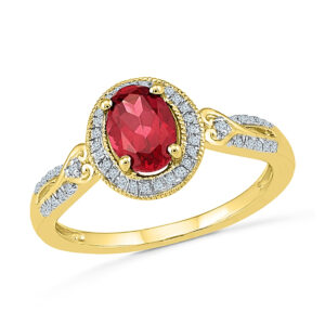 Dreamy Ruby Finger Ring