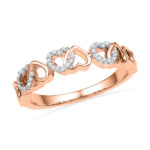 18kt Rose Gold Majestic Diamond Ring