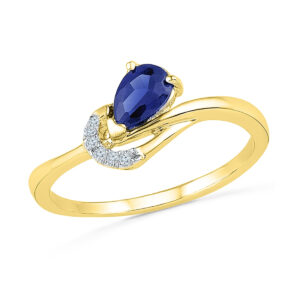 Stunning Blue Sapphire Finger Ring